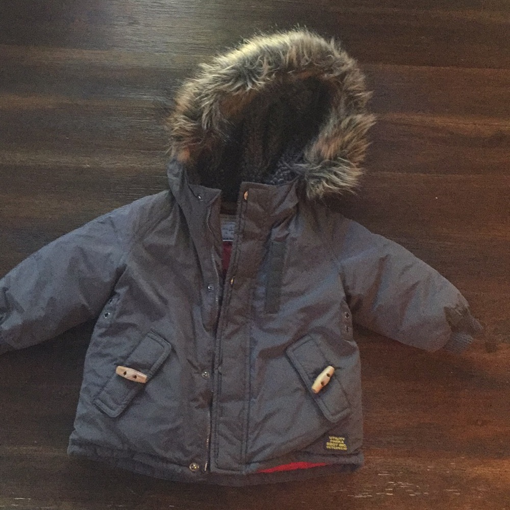 Zara boys puffer jacket 9-12 months